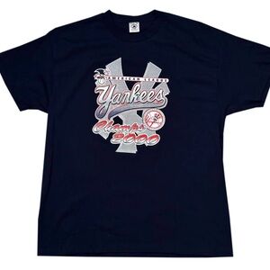 Vintage New York Yankees 2000 AL Champs T Shirt (Size XL)
